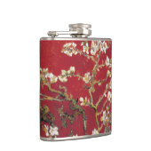 Almond Blossom Red Vincent van Gogh Art Painting Heupfles (Rechts)