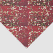 Almond Blossom Red Vincent van Gogh Art Painting Tissuepapier (Detail)