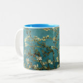 Almond Blossom Tweekleurige Koffiemok (Voorkant links)