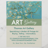 Almond Blossom, Van Gogh, Art Dealer, Gallery Flyer (Voorkant)
