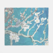 Almond Blossom Van Gogh Art Fleece Deken (Voorkant (Horizontaal))