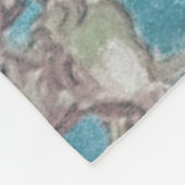 Almond Blossom Van Gogh Art Fleece Deken (Hoek)