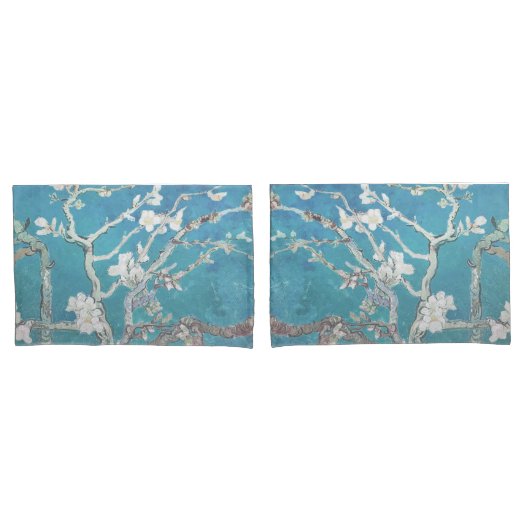Almond Blossom Van Gogh Art Kussensloop (Voorkant-Set)