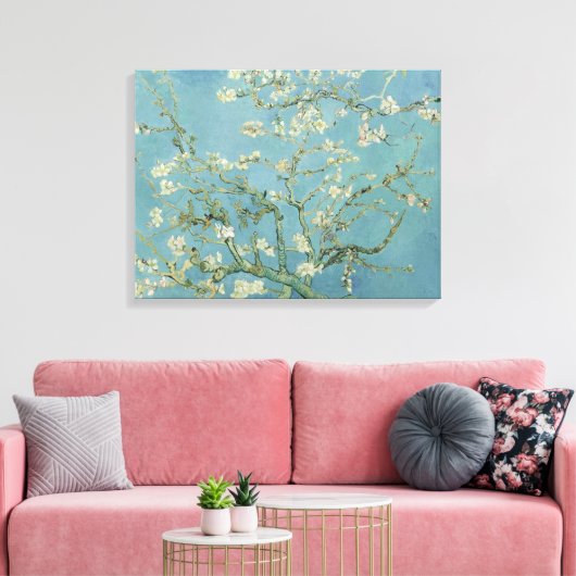 Almond Blossom Van Gogh Canvas Afdruk (Insitu (Woonkamer))