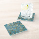Almond Blossom Van Gogh Glazen Onderzetter<br><div class="desc">Almond Blossom is een groep van verschillende schilderijen die in 1888 en 1890 door Vincent van Gogh in Arles en Saint-Rémy, Zuid-Frankrijk, zijn gemaakt van bloeiende amandelbomen. Bloembomen waren speciaal voor Van Gogh. Ze waren een teken van ontwaking en hoop. Hij genoot esthetisch van hen en vond vreugde in het...</div>