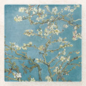 Almond Blossom Van Gogh Glazen Onderzetter (Voorkant)