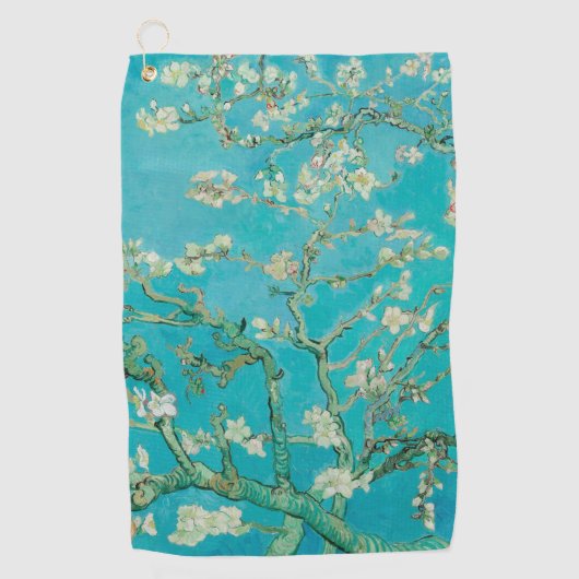 Almond Blossom Van Gogh Golfhanddoek (Voorkant)
