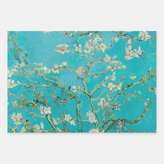 Almond Blossom Van Gogh Inpakpapier Vel (Voorkant 2)