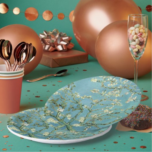 Almond blossom, Van Gogh Papieren Bordje (Multi)