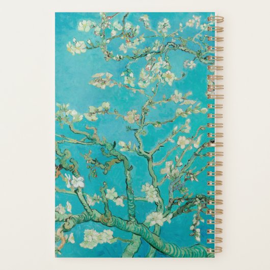 Almond Blossom Van Gogh Planner (Achterkant)
