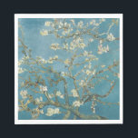 Almond Blossom Van Gogh Servet<br><div class="desc">Almond Blossom is een groep van verschillende schilderijen die in 1888 en 1890 door Vincent van Gogh in Arles en Saint-Rémy, Zuid-Frankrijk, zijn gemaakt van bloeiende amandelbomen. Bloembomen waren speciaal voor Van Gogh. Ze waren een teken van ontwaking en hoop. Hij genoot esthetisch van hen en vond vreugde in het...</div>