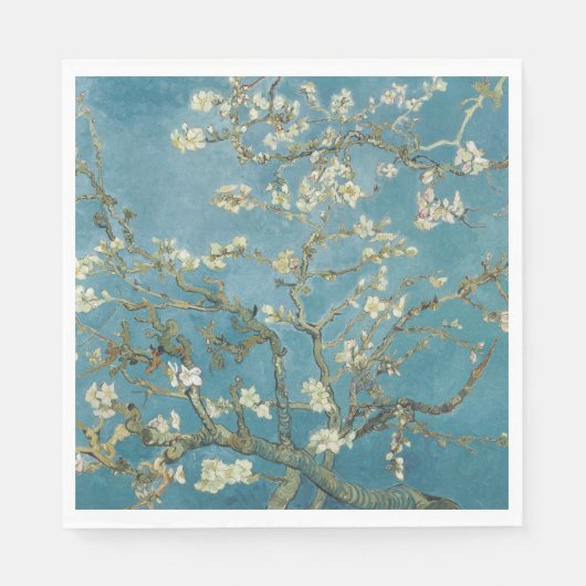 Almond Blossom Van Gogh Servet (Voorkant)