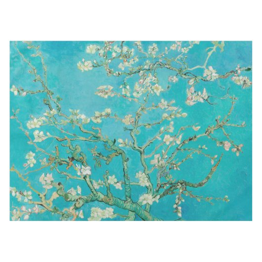 Almond Blossom Van Gogh Tafelkleed (Voorkant (Horizontaal))