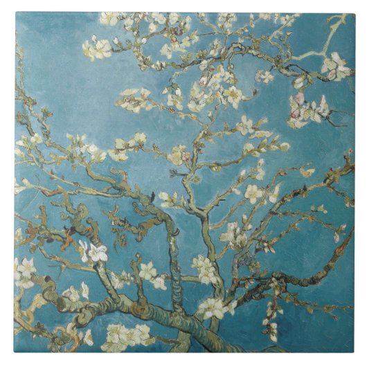 Almond Blossom Van Gogh Tegeltje (Voorkant)