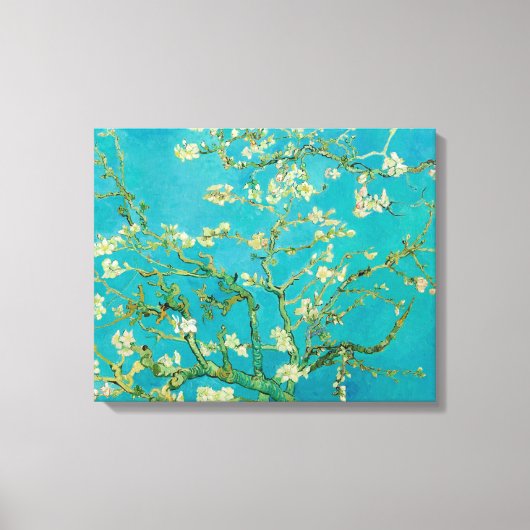 Almond Blossom van Vincent van Gogh (1890) Canvas Afdruk (Voorkant)