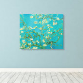 Almond Blossom van Vincent van Gogh (1890) Canvas Afdruk (Insitu (Houten vloer))