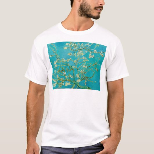 Almond Blossom van Vincent van Gogh (1890) T-shirt (Voorkant)