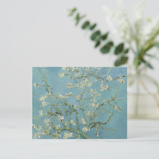 Almond Blossom: Vincent Van Gogh Briefkaart (Staand voorkant)