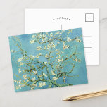 Almond Blossom | Vincent Van Gogh Briefkaart<br><div class="desc">Amandelbloesems (1890) van Vincent van Gogh (1853-1890). Van Goghs schilderij Amandelbloesems toont delicate witte bloemen tegen een levendige turquoise hemel, die nieuw leven en vernieuwing symboliseert. Geïnspireerd door de Japanse kunst, creëer de elegante takken en vloeiende lijnen een gevoel van sereniteit en natuurlijke schoonheid. De getextureerde penseelstreken en heldere, harmonieuze...</div>