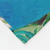 Almond Blossom, Vincent van Gogh Fleece Deken (Hoek)