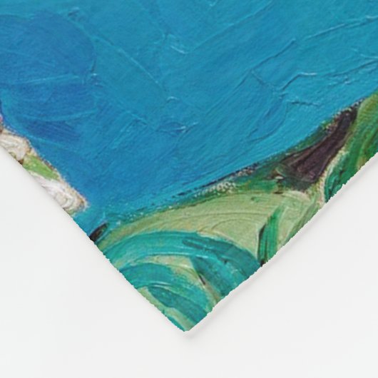 Almond Blossom, Vincent van Gogh Fleece Deken (Hoek)