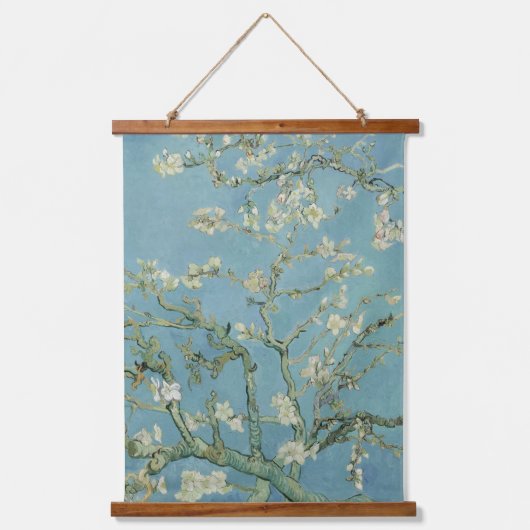 Almond Blossom: Vincent Van Gogh Hangend Wandkleed (Voorkant)