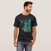 Almond Blossom Vincent Van Gogh hummingbird T-shirt (Voorkant volledig)