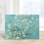 Almond Blossom | Vincent Van Gogh Kaart<br><div class="desc">Amandelbloesems (1890) van Vincent van Gogh (1853-1890). Van Goghs schilderij Amandelbloesems toont delicate witte bloemen tegen een levendige turquoise hemel, die nieuw leven en vernieuwing symboliseert. Geïnspireerd door de Japanse kunst, creëer de elegante takken en vloeiende lijnen een gevoel van sereniteit en natuurlijke schoonheid. De getextureerde penseelstreken en heldere, harmonieuze...</div>