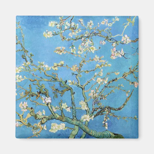Almond Blossom Vincent van Gogh Magneet (Voorkant)