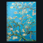 Almond Blossom Vincent Van Gogh Notitieboek<br><div class="desc">Almond Blossom van Vincent van Gogh met verbluffende groene en blauwe kleuren.</div>
