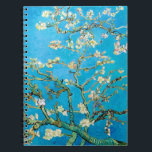 Almond Blossom Vincent Van Gogh Notitieboek<br><div class="desc">Almond Blossom van Vincent van Gogh met verbluffende groene en blauwe kleuren.</div>