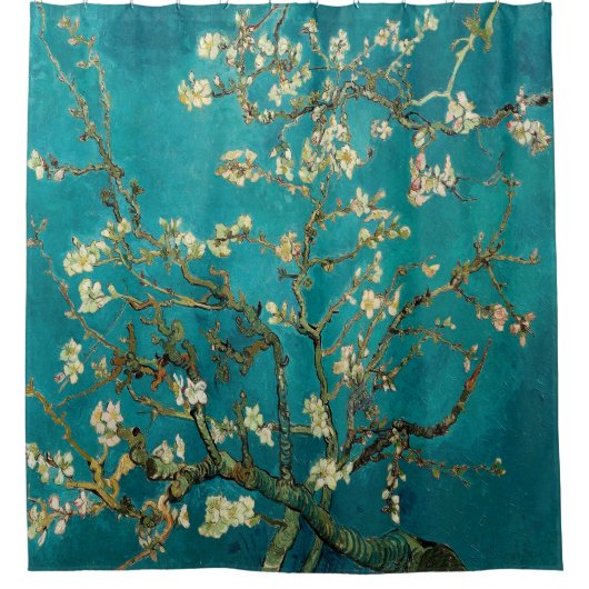 Almond Blossom Vincent van Gogh Painting Douchegordijn (Voorkant)