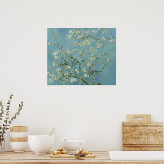 Almond Blossom: Vincent Van Gogh Poster (Keuken)