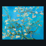 Almond Blossom Vincent Van Gogh Poster<br><div class="desc">Almond Blossom van Vincent van Gogh met verbluffende groene en blauwe kleuren.</div>