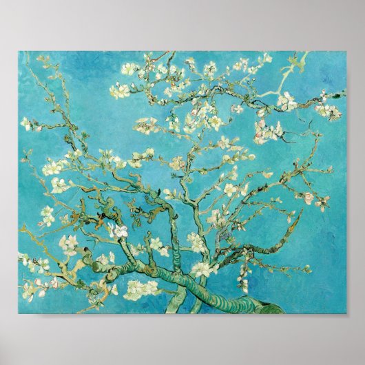 Almond Blossom | Vincent Van Gogh Poster (Voorkant)