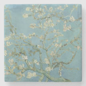 Almond Blossom: Vincent Van Gogh Stenen Onderzetter (Voorkant)