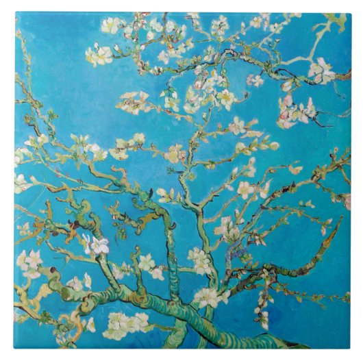 Almond Blossom, Vincent van Gogh Tegeltje (Voorkant)