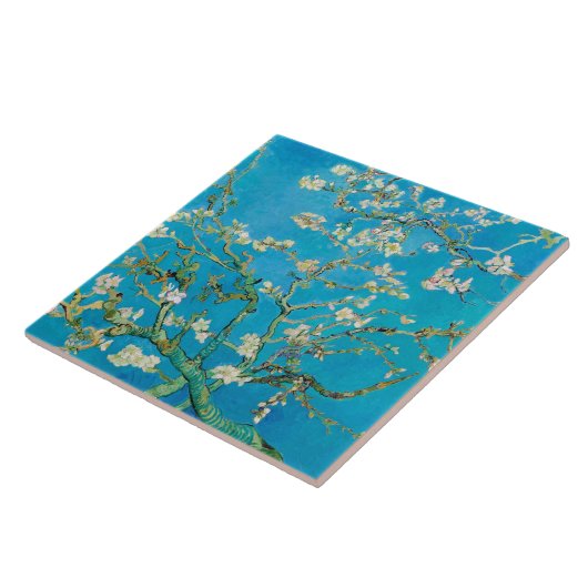 Almond Blossom, Vincent van Gogh Tegeltje (Zijkant)