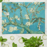 Almond Blossom | Vincent Van Gogh Theedoek<br><div class="desc">Amandelbloesems (1890) van Vincent van Gogh (1853-1890). Van Goghs schilderij Amandelbloesems toont delicate witte bloemen tegen een levendige turquoise hemel, die nieuw leven en vernieuwing symboliseert. Geïnspireerd door de Japanse kunst, creëer de elegante takken en vloeiende lijnen een gevoel van sereniteit en natuurlijke schoonheid. De getextureerde penseelstreken en heldere, harmonieuze...</div>