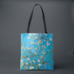 Almond Blossom Vincent Van Gogh Tote Bag<br><div class="desc">Almond Blossom van Vincent van Gogh met verbluffende groene en blauwe kleuren.</div>