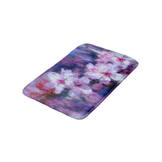 Almond Blossom Waterverf Badmat (Gekanteld)