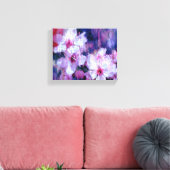 Almond Blossom Waterverf Canvas Afdruk (Insitu (Woonkamer))