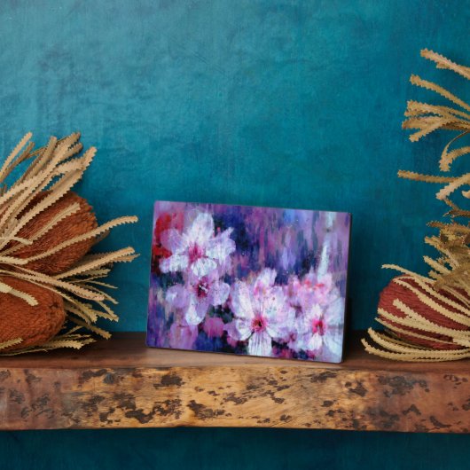 Almond Blossom Waterverf Fotoplaat (Zijkant)