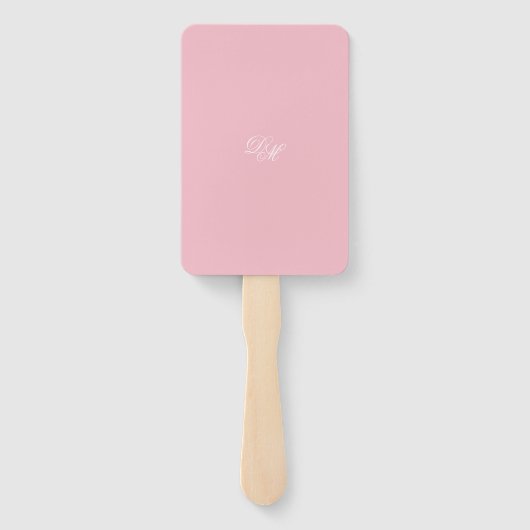 Almond Blossom Wedding Invitation Handwaaier (Achterkant)