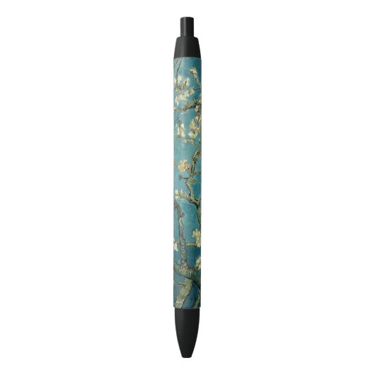 Almond Blossom Zwarte Inkt Pen (Voorkant Verticaal)
