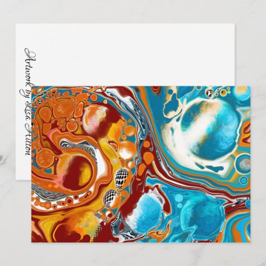 Almond Blue (Voorkant / Achterkant)