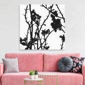 Almond Boom Overzicht Floral Botanische fotografie Canvas Afdruk (Insitu (Woonkamer))