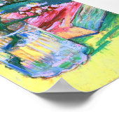 Almond Branch Glass Book Van Gogh Fine Poster (Hoek)