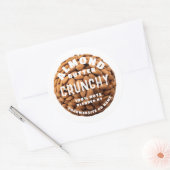 Almond Butter Ronde Sticker (Envelop)