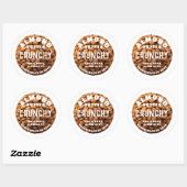 Almond Butter Ronde Sticker (Vel)